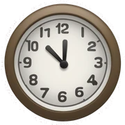 clock sticker