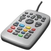tv remote sticker