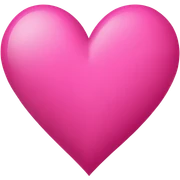 corazón mucho amor rosa sticker