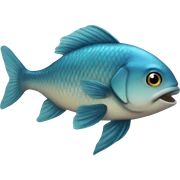 Fish sticker