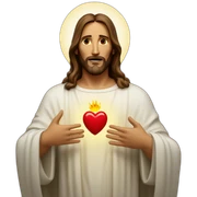 Sacred heart of Jesus sticker