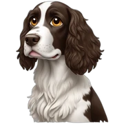 Springer spaniel sticker