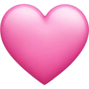 Pink heart with pink bow sticker