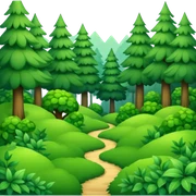 forest sticker