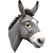 Donkey sticker