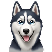 husky sticker