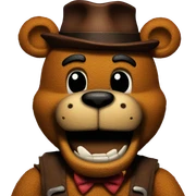 Freddy Fazbear sticker