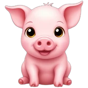 Baby Pig sticker