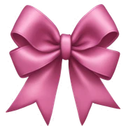 Coquette bow sticker