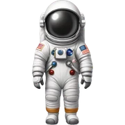 astronaut sticker