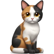 Calico cat  sticker