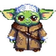 Baby Yoda sticker