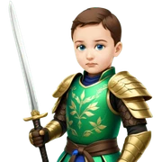 Emerald Samurai sticker