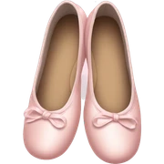 Pale pink ballet shoes sticker