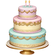 Vintage Cake sticker