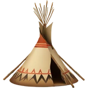 indigenous tipi sticker