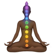 7 chakras sticker