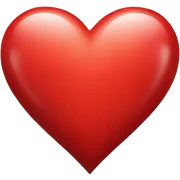 Heart sticker