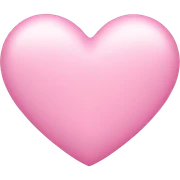 Pink pastel heart sticker