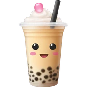 Bubble tea sticker