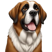Saint bernard sticker