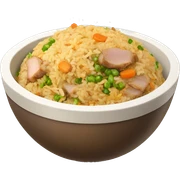 Pork fried rice sticker