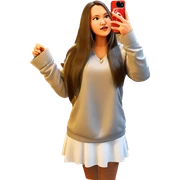selfie in the mirror sticker