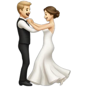 Wedding dance  sticker