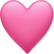 A heart pink aesthetic  sticker
