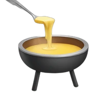 Fondue sticker