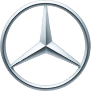 Mercedes logo sticker