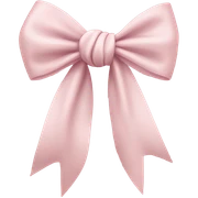 Light Pink Bow  sticker