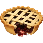 Pie sticker