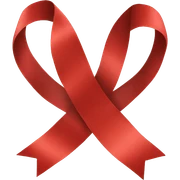 Ribbon with red sticker
