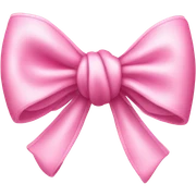Cute pink bow  sticker