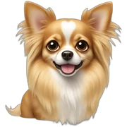 long hair chihuahua sticker