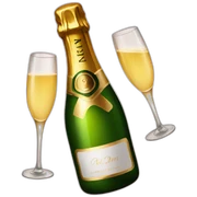 champagne sticker