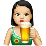 Cerveza Drinker sticker