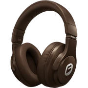 Dark Brown Beats Studio pro headphones sticker