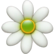 Flower sticker