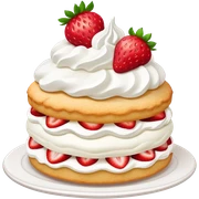 strawberry shortcake sticker
