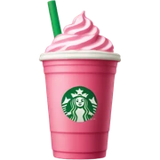 Pink drink starbucks sticker