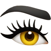 lashes  sticker
