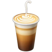 Latte sticker