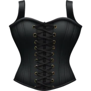 black corset sticker