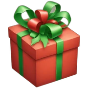 christmas gift sticker