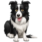 Border collie sticker