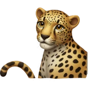 leopard sticker