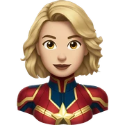 Captain Marvel sticker