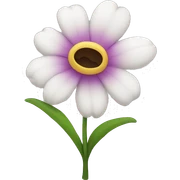 Flower sticker